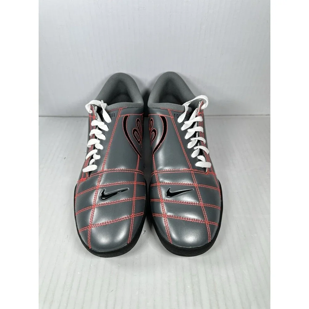 Size 11.5 Nike TOTAL 90 Men's Smoke Grey HQ2851-003 Soccer Sneakers Shoe NEW